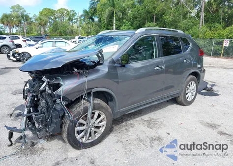 2020 Nissan Rogue S Intelligent Awd из США, поврежденный, VIN KNMAT2MV5LP518405